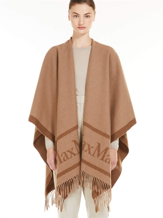 Max Mara Hilde Poncho, Camel  